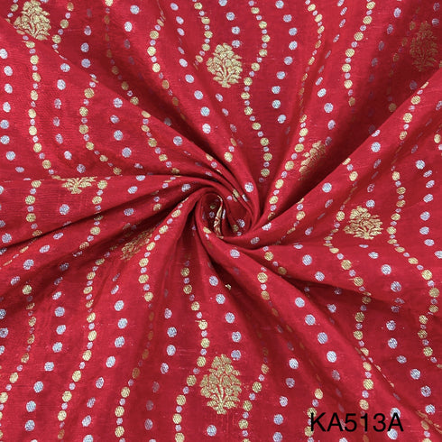 Silk Brocade Fabric-KA513