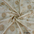 Zari Sequins Embroidered Tissue Fabric-F1961