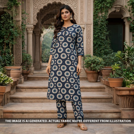 Digital Print Modal Cotton Fabric - F6361