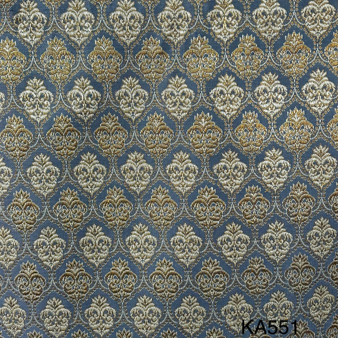 Self Jaquard Brocade Fabric-KA551