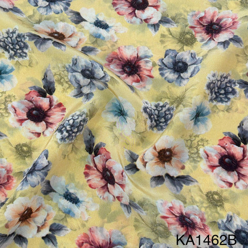 Printed Crepe Fabric-KA1462