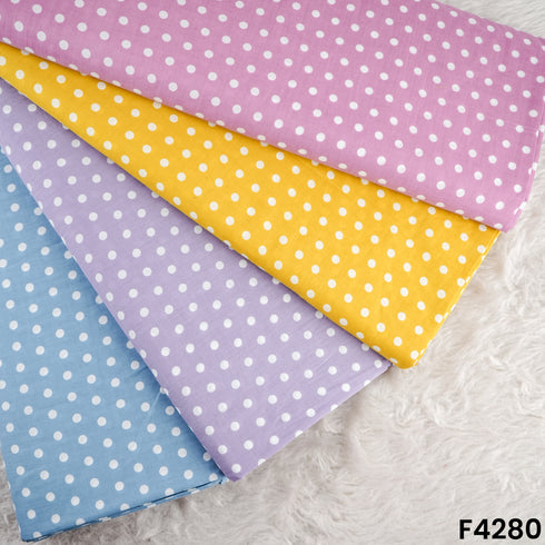 Polka Dot Cambric Cotton Fabric - F4280