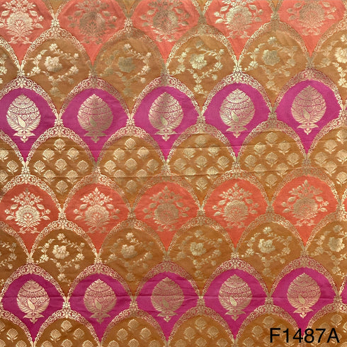 Banarasi Silk Brocade Fabric-F1487
