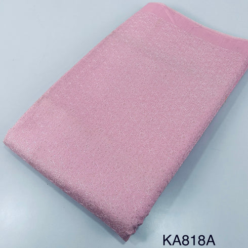 Embroidered Sequins Chanderi Fabric-KA818