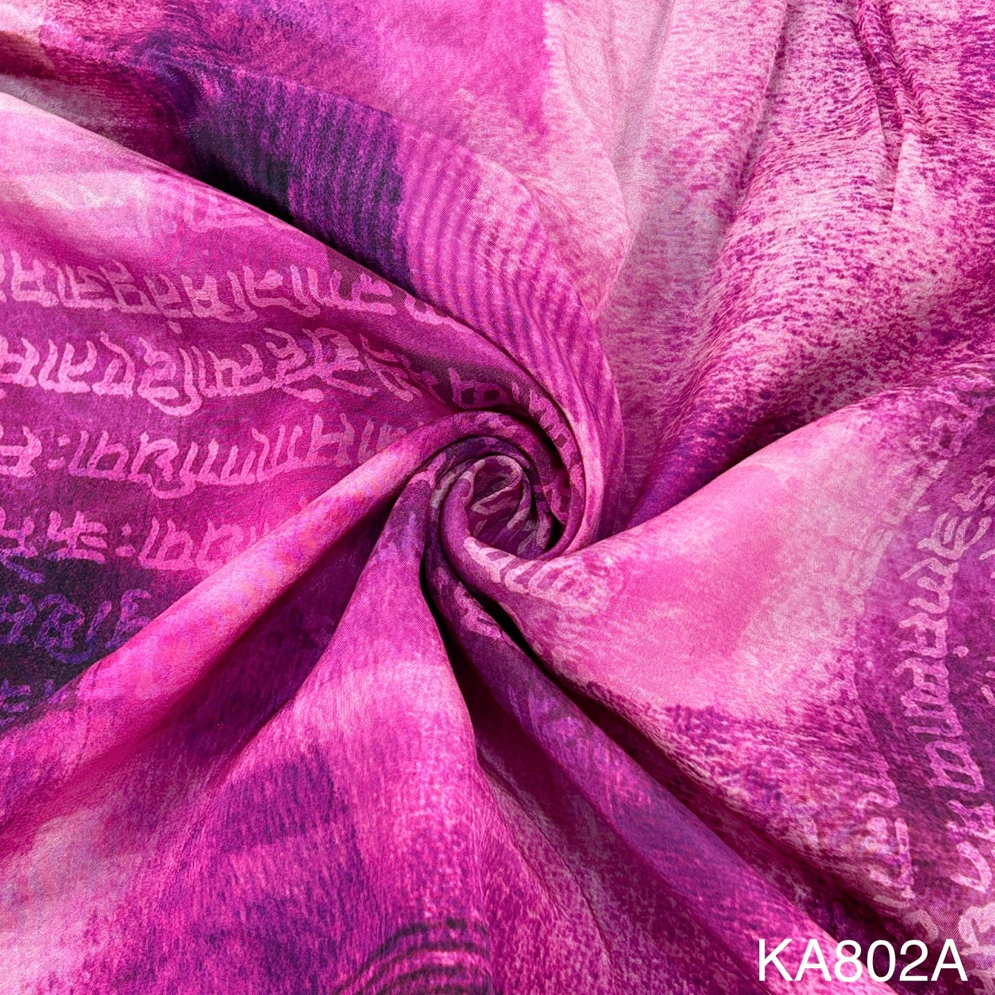 Printed viscose crepe Fabric-KA802