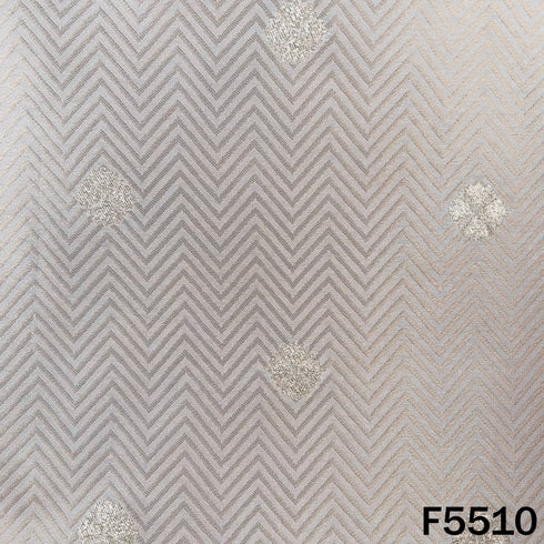 Dyeable Zari Work Dola Silk Fabric - F5510