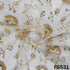 Dyeable Cut Dana Zari Sequins Pearl Embroidered Net Fabric - F5531