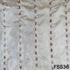 Dyeable Cut Dana Pearl Embroidered Shimmer Tissue Fabric - F5536
