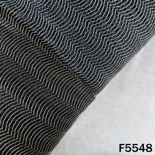 Cut Dana Embroidered Net Fabric - F5548