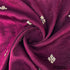 Cut Dana Work Satin Silk Fabric-F3389
