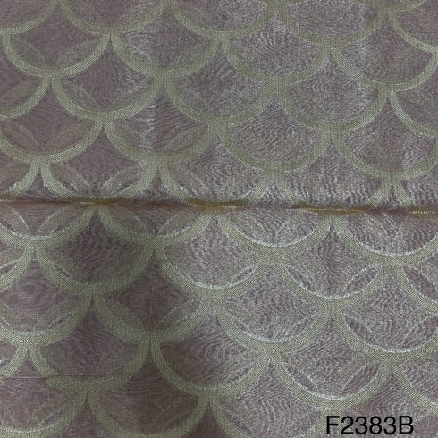 Zari Tissue Organza Fabric-F2383