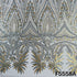 Cut Dana Sequins Pearl Embroidered Net Fabric - F5558