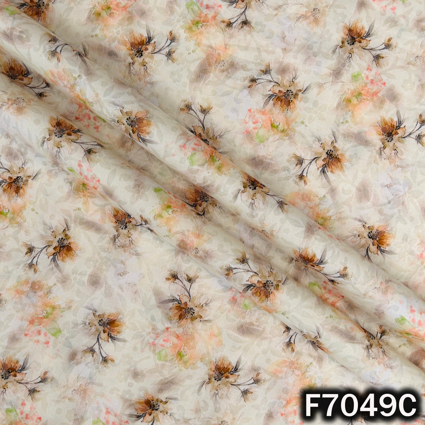 Printed Lizzy Bizzy Fabric - F7049