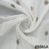 Dyeable Cut Dana Zari Work Organza Fabric - F5561