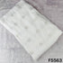 Dyeable Thread Sequins Work Organza Fabric - F5563