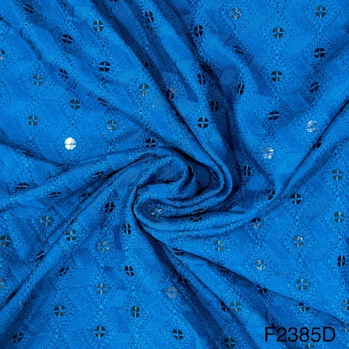 Chikankari Rayon Fabric-F2385