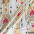 Dyeable Zari Work Dola Silk Kali Fabric - F5568