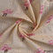 Thread Embroidered Cotton Fabric-F3401