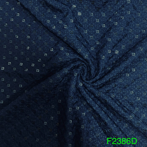 Chikankari Rayon Fabric-F2386