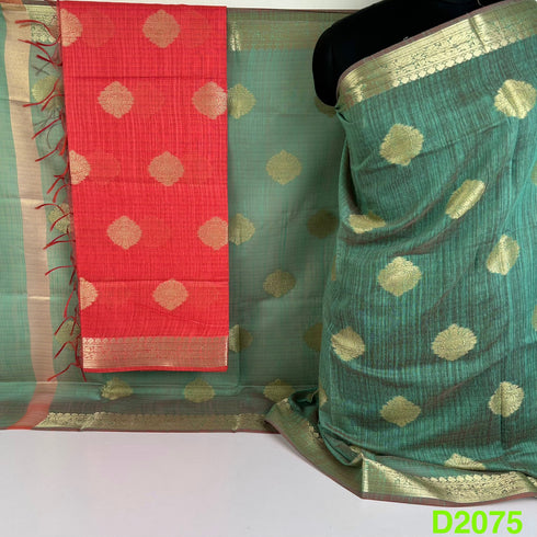 Chanderi Silk Dupatta-D2075