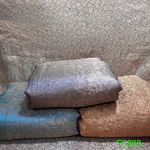 Crushed Jacquard Tissue Fabric-F2388