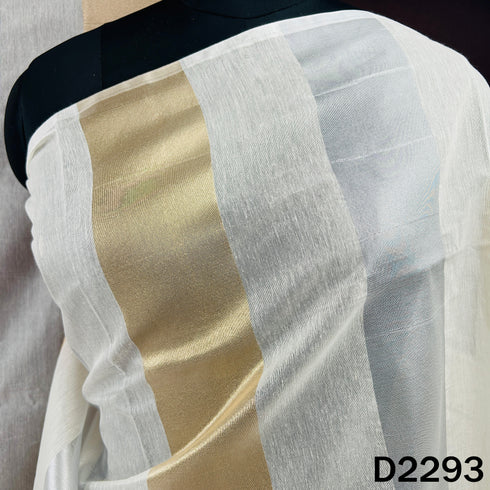 Dyeable Chanderi Silk Dupatta - D2293