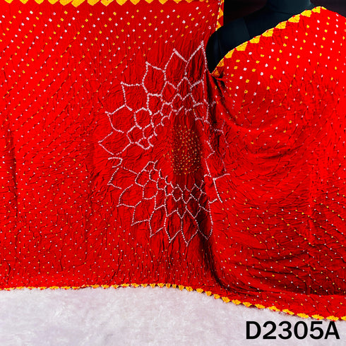 Pure Bandhani Modal Silk Dupatta - D2305