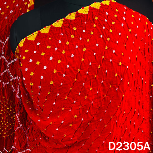 Pure Bandhani Modal Silk Dupatta - D2305