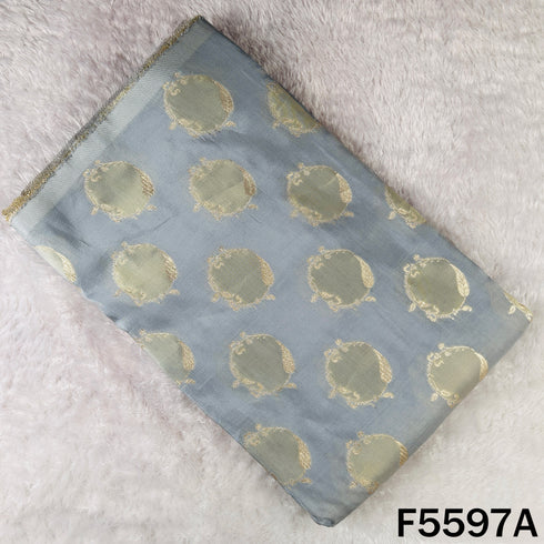 Zari Work Shimmer Tissue Fabric - F5597