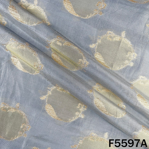 Zari Work Shimmer Tissue Fabric - F5597