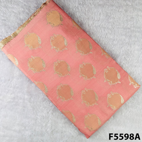 Zari Work Shimmer Tissue Fabric - F5598