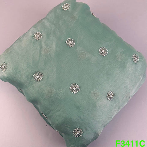 Cut Dana Work Sequins Embroidered Jimmy Choo Fabric-F3411