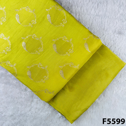 Zari Work Shimmer Tissue Fabric - F5599