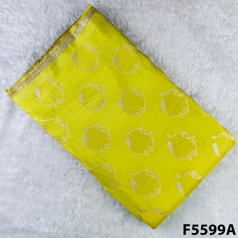 Zari Work Shimmer Tissue Fabric - F5599