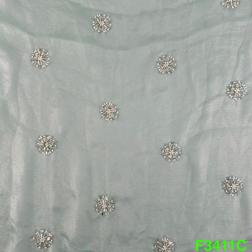 Cut Dana Work Sequins Embroidered Jimmy Choo Fabric-F3411