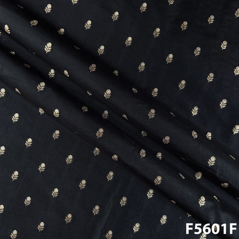 Zari Work Banarasi Brocade Fabric - F5601