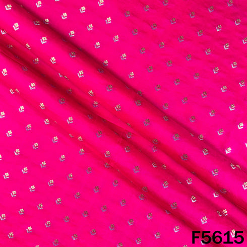 Zari Work Banarasi Brocade Fabric - F5615