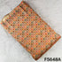 Zari Work Printed Tissue Fabric - F5648