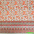 Positional Print Thread Embroidered Cotton Fabric-F3441