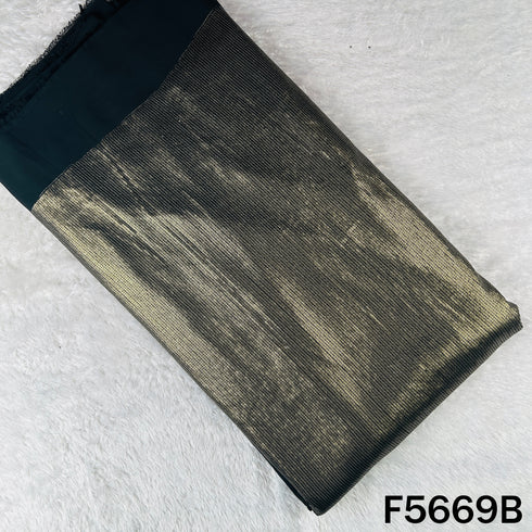 Thread Sequins Work Georgette Fabric - F5669