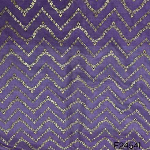 Silk Brocade Fabric-F2454