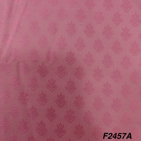 Self Cotton Silk Fabric-F2457