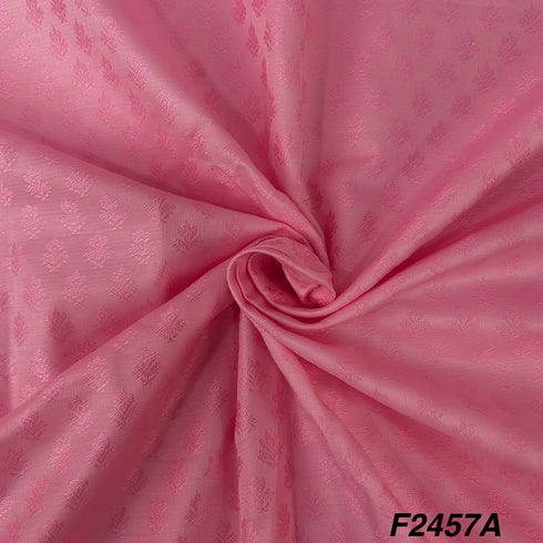 Self Cotton Silk Fabric-F2457
