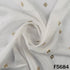 Dyeable Zari Sequins Work Chinnon Chiffon Fabric - F5684