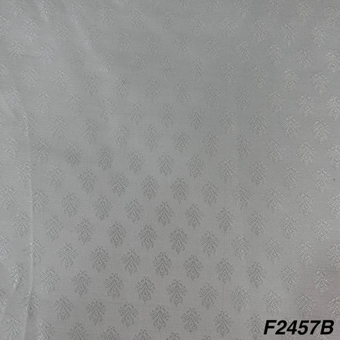 Self Cotton Silk Fabric-F2457