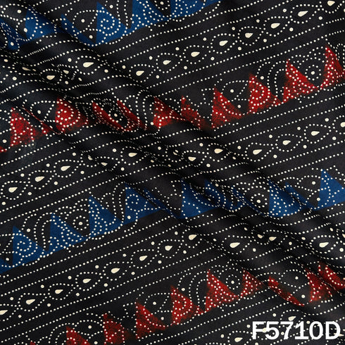Block Print Cotton Fabric - F5710