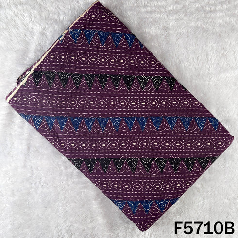 Block Print Cotton Fabric - F5710