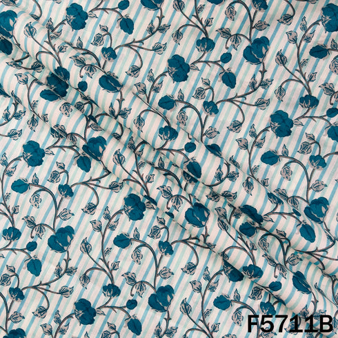 Block Print Cotton Fabric - F5711