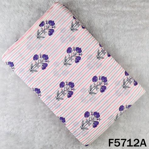 Block Print Cotton Fabric - F5712
