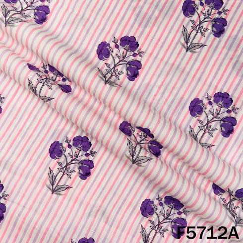 Block Print Cotton Fabric - F5712